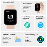 Fire-Boltt Dazzle Plus Smartwatch (Beige)