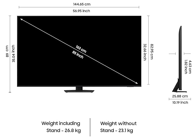 SAMSUNG QN85 Series 163 cm (65 inch) Neo QLED 4K Ultra HD Tizen TV with Quantum Matrix Technology