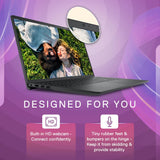 Dell Inspiron 3520 Laptop, 12th Gen Intel Core i5-1235U Processor, 8GB, 512GB SSD, 15.6" (39.62Cms) FHD Display- 3 Side Narrow Border, Win 11 + MSO'21, 2 Tuned Speakers, Black, Thin & Light-1.65Kg (OPENBOX)