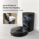 Eureka Forbes SmartClean, 5000Pa HyperSuction Robotic Vacuum Cleaner with Auto Bin (65 Days- OPEN BOX