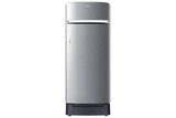 Samsung 215 L, 4 Star, Digital Inverter, Direct-Cool Single Door Refrigerator (RR23H2H34S8/HL, Silver, Elegant Inox, Base Stand Drawer, Single Touch Defrost, 2026 Model)-OPEN BOX