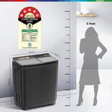 Bosch 8.5 Kg Semi Automatic Washing Machine - open box