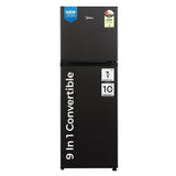 Midea 233L 2 Star Convertible 9-In-1 Inverter Compressor Frost Free Double Door Refrigerator with Multi Air Flow, Smart⁺ Cooling (MDRT359FGI28IN, Active C Fresh Deodorizer, Jazz Black, New 2026)-open box