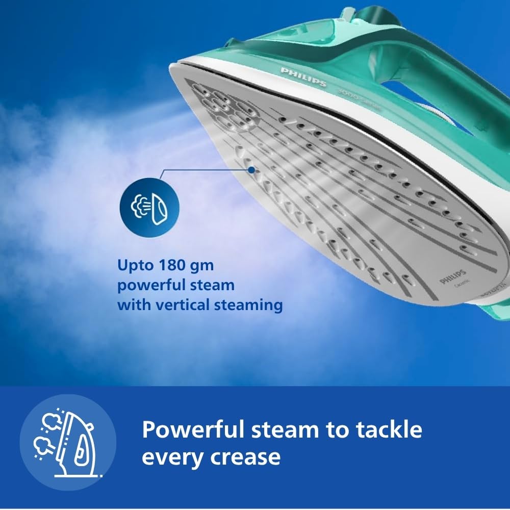 Philips Speed Pro DST3020/30 Steam iron, Purple - OPEN BOX