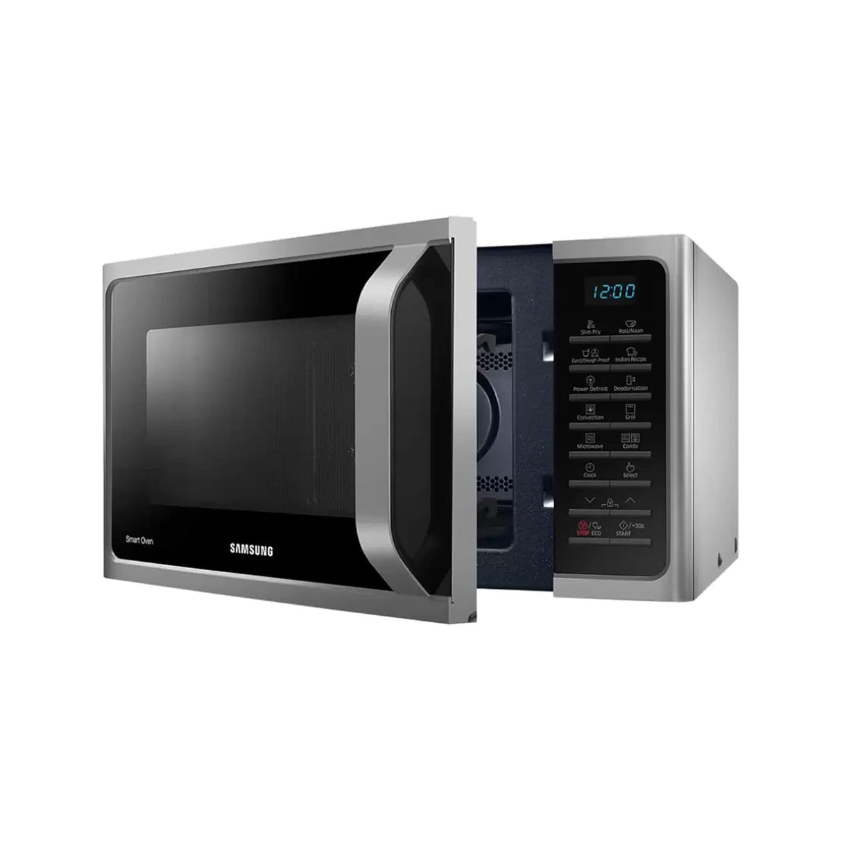 SAMSUNG 28L Convection Microwave Oven with Slim Fry Technology (MC28A5025VS/TL, Black)