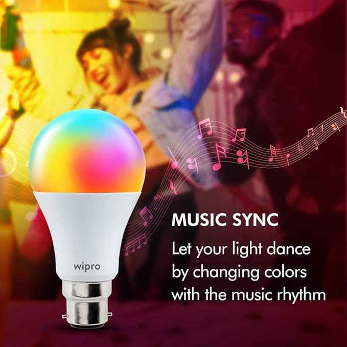 E-WIPRO NS9400 9-Watt B22 Smart LED Bulb (OPENBOX)