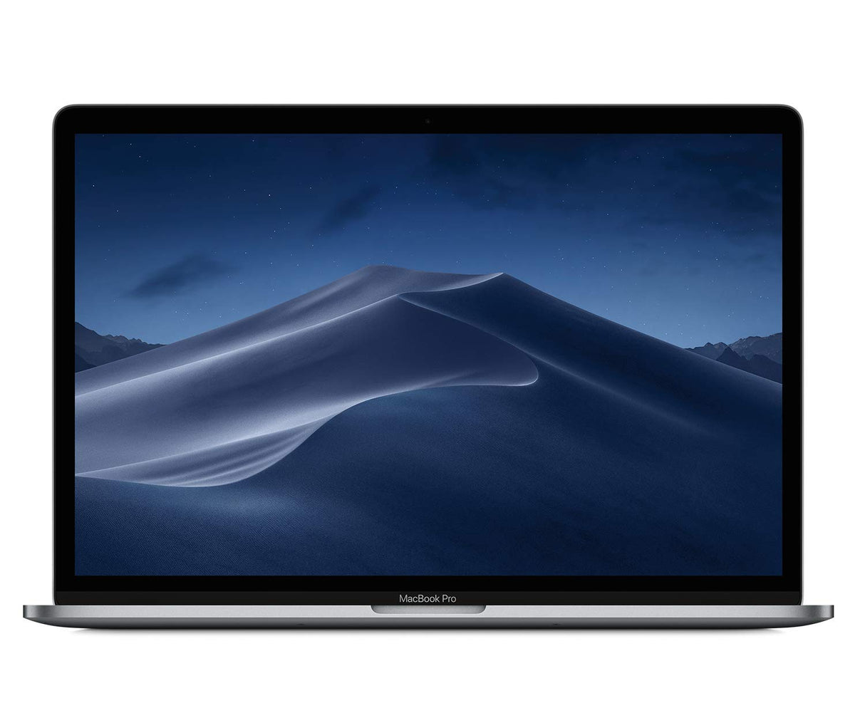 Apple MacBook Pro A1990 (2019) Intel Core i7 (8th Gen) with a base clock speed of 2.6 GHz, turbo boost up to 4.5 GHz