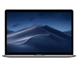 Apple MacBook Pro A1990 (2019) Intel Core i7 (8th Gen) with a base clock speed of 2.6 GHz, turbo boost up to 4.5 GHz