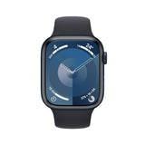 Apple Watch Series 9 GPS (45mm, Midnight Aluminium Case with Midnight Sport Band, M/L)