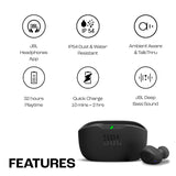 JBL Wave Buds TWS (Black)