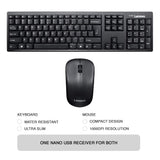 Lenovo 100 Wireless Keyboard and Mouse Combo (Black)