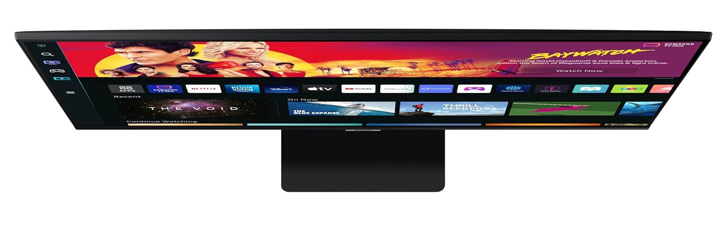 Samsung 32-inch Smart Monitor (LS32BM700UW, Black) (OPENBOX