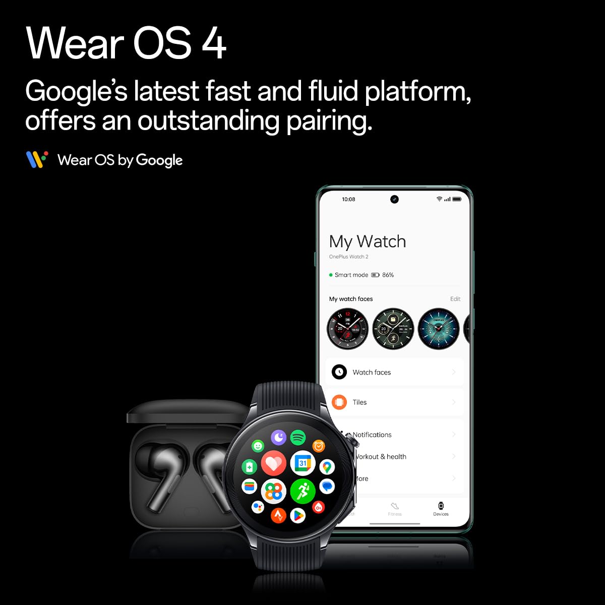 OnePlus Watch 2 (Radiant Steel)
