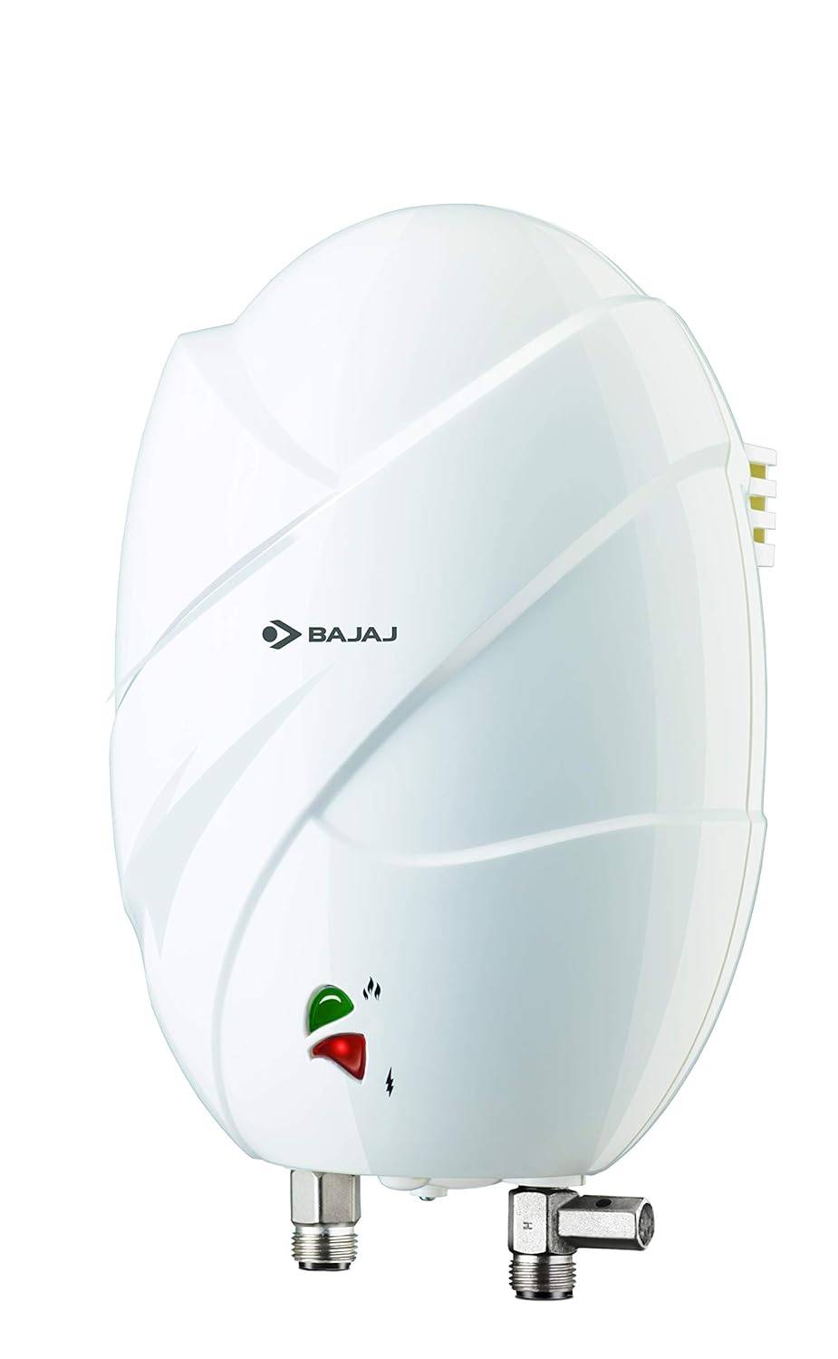 Bajaj Flora Instant 3 Litre Vertical Water Heater, 3KW, White wall mounting