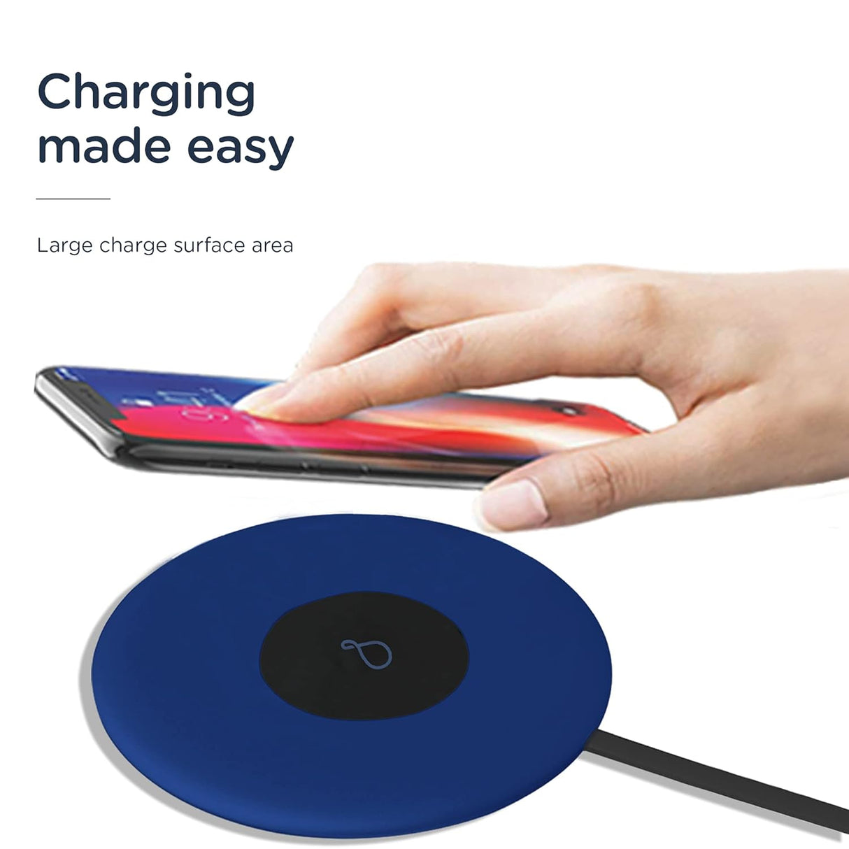 Pebble Sense Pro Wireless Charging Pad (Cobalt Blue)