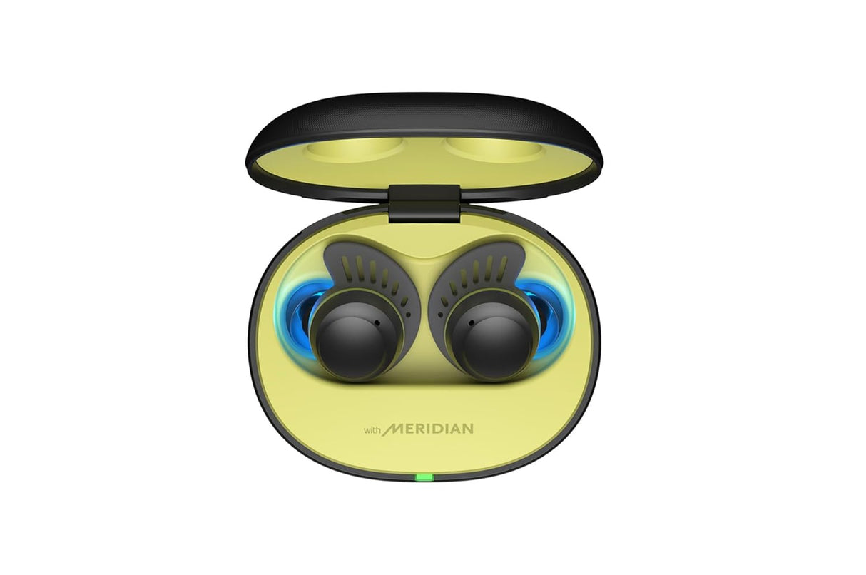 LG TONEFree Fit TF7Q True Wireless Earbuds, Active Noise Cancellation, IP67, 3D Sound Stage, UV Nano, Game Mode, 30 Hour Battery, Swivel fit Technology(OPENBOX)