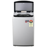 LG 7.5 kg 5 Star Inverter Fully Automatic Top Load Washing Machine (T75SKSF1Z.ASFQEIL, TurboDrum, Middle Free Silver) (OPENBOX)