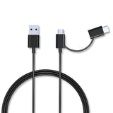 Croma 2-in-1 Cable 1.2M CRCMA0103STO12