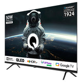 Blaupunkt 108 cm (43 inches) Quantum Dot Series 4K Ultra HD QLED Google TV 43QD7050 (Black)