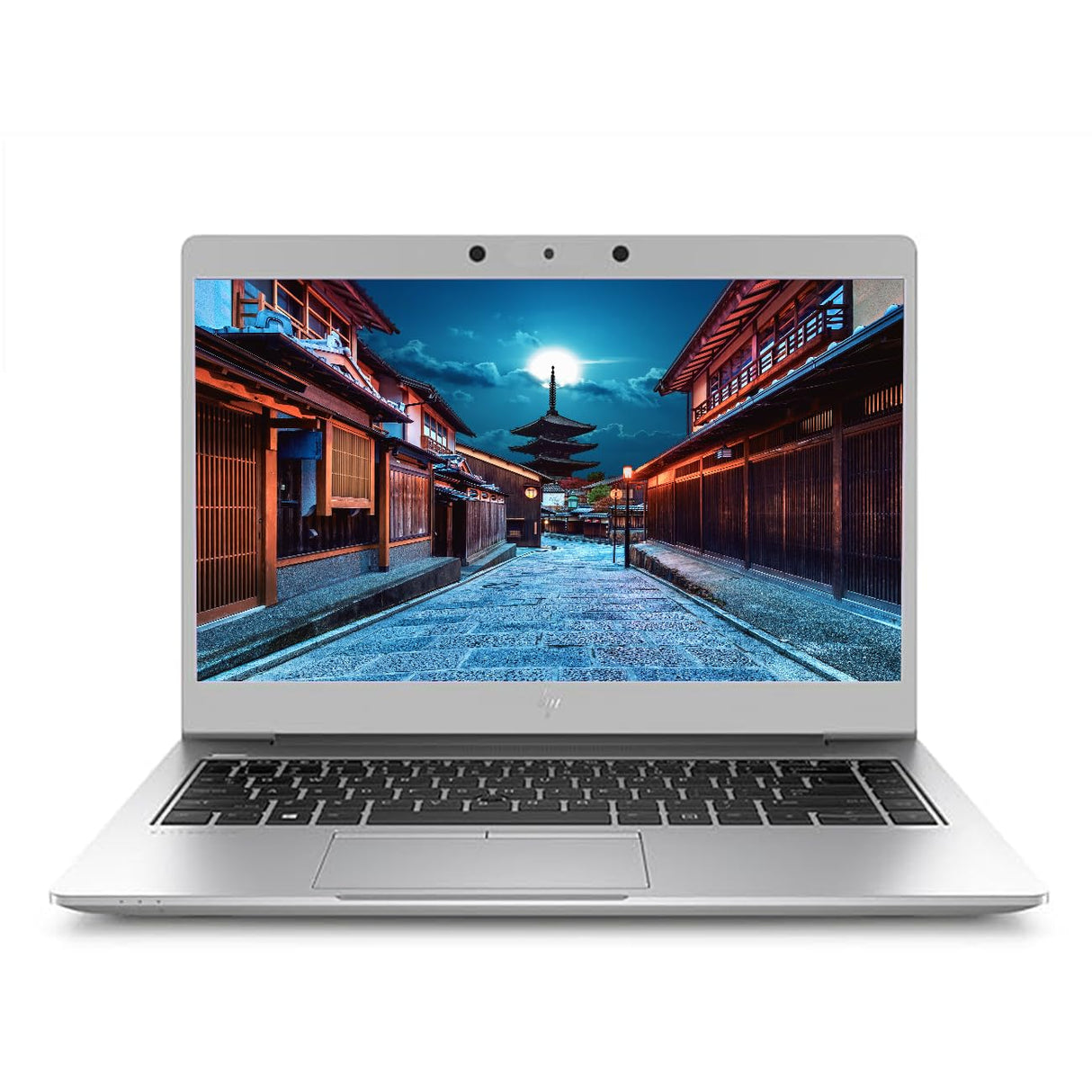 HP EliteBook 745 G6 with AMD Ryzen 5 Pro, 16GB RAM, 256GB SSD, 2GB graphics, and a 14-inch touchscreen display