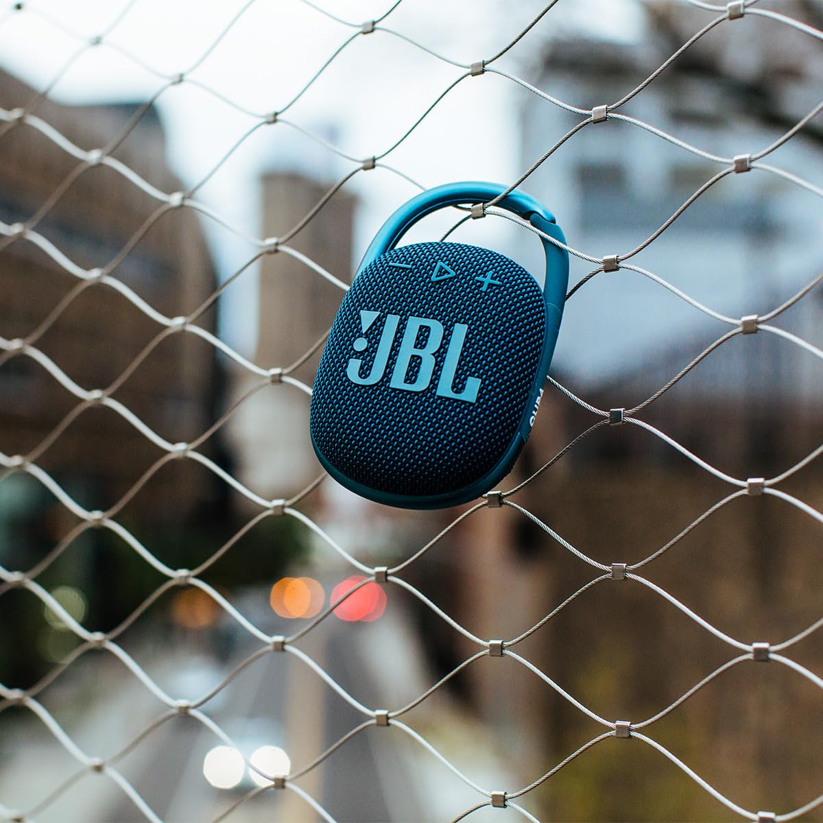 JBL Clip 4 Portable Bluetooth Speaker (Blue)