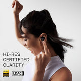 CMF Buds Pro 2 Wireless Earbuds, Hi-Res Audio with LDAC, 50 dB Hybrid Noise Cancelling Earbuds, Ultra Bass Technology, Bluetooth 5.3, 43H Play Time with Charging Case, 6 HD Mics Headphones, Dark Grey(OPENBOX)