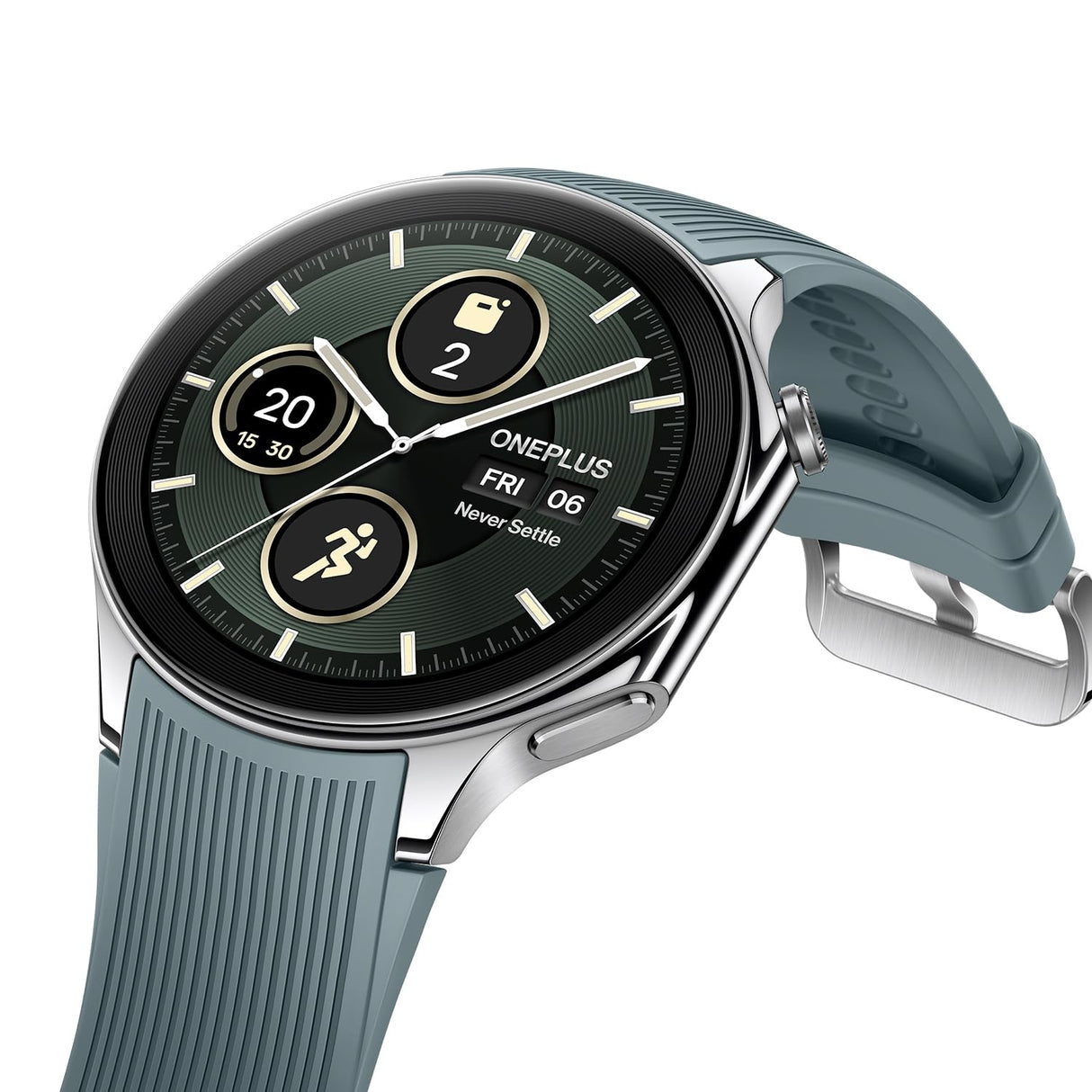 OnePlus Watch 2 (Radiant Steel)
