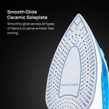 wipro Elato Gs206 2In1 Cord Plus Cordless Steam Iron|Dry&Steam Iron|1250 Watts|Scratch Resistant Ceramic Soleplate|Vertical&Horizontal Steaming|Anti Calc|Anti Drip|Autoclean Tech- OPEN BOX