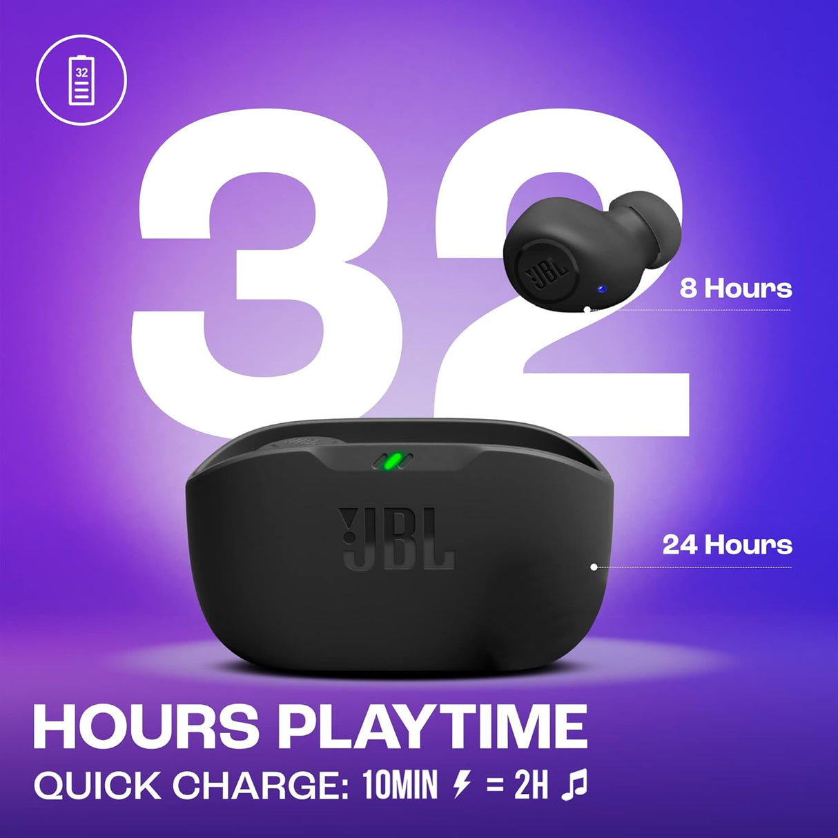 JBL Wave Buds TWS (Black)
