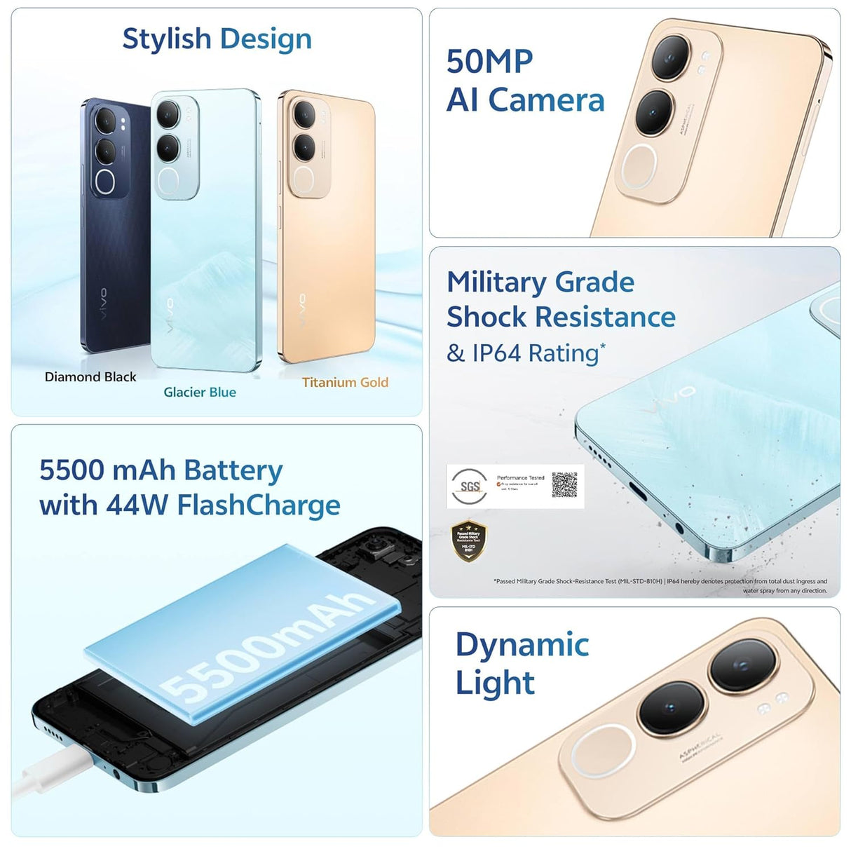 Vivo Y29 5G (8GB RAM + 256GB storage) (OPENBOX)