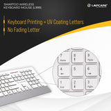 Lapcare Smartoo Wireless Keyboard and Mouse Combo (White)