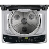 LG 7.5 kg 5 Star Inverter Fully Automatic Top Load Washing Machine (T75SKSF1Z.ASFQEIL, TurboDrum, Middle Free Silver) (OPENBOX)