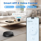 AIRROBO Robot Vacuum and Mop, 3000Pa Strong Suction Power Vacuum Mop Robot, Wi-Fi/App/Alexa, Self-Charging Robotic Vacuum for Hard Floor, Pet Hair and Low-Piled Carpet, Slim Design, Quiet,P30- OPEN BOX