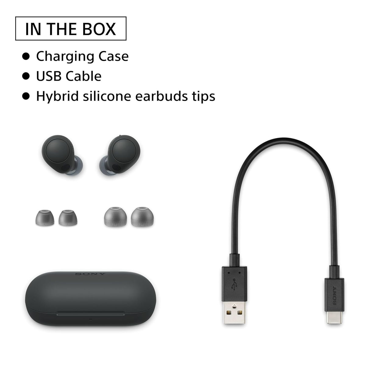 Sony WF-C700N Noise Cancellation Bluetooth Earbuds with Mic, TWS, Up to 20Hrs Battery, Adaptive Sound Control (OPENBOX)