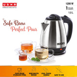 USHA Kettle 1.5L SS 1200W (OPENBOX)