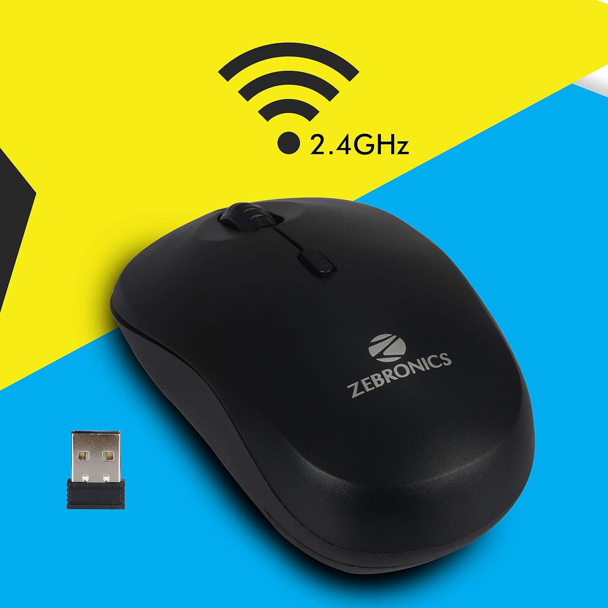 Zebronics Zeb-Bold Wireless Optical Mouse