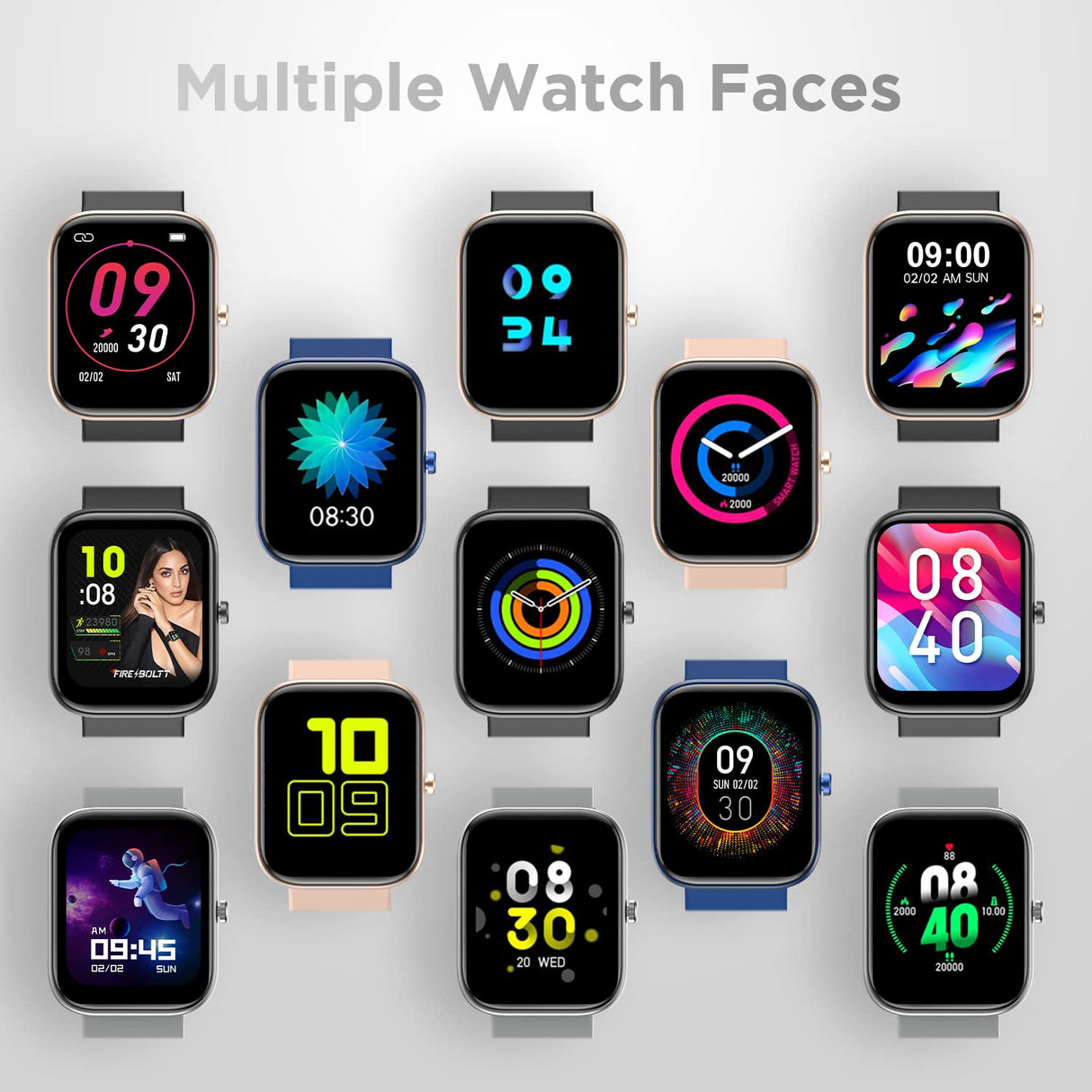 Fire-Boltt Dazzle Plus Smartwatch (Beige)