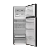 Haier 358 L 2 Star Double Door Refrigerator (HRF-4082PLKGA-P, Black Glass) - OPEN BOX