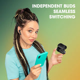 Infinity Swing 300 True Wireless Earbuds (Blue)
