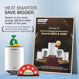 Crompton Arno Neo 10-L 5 Star Rated Storage Water Heater with Advanced 3 Level Safety National Energy Conservation Award Winner - OPEN BOX