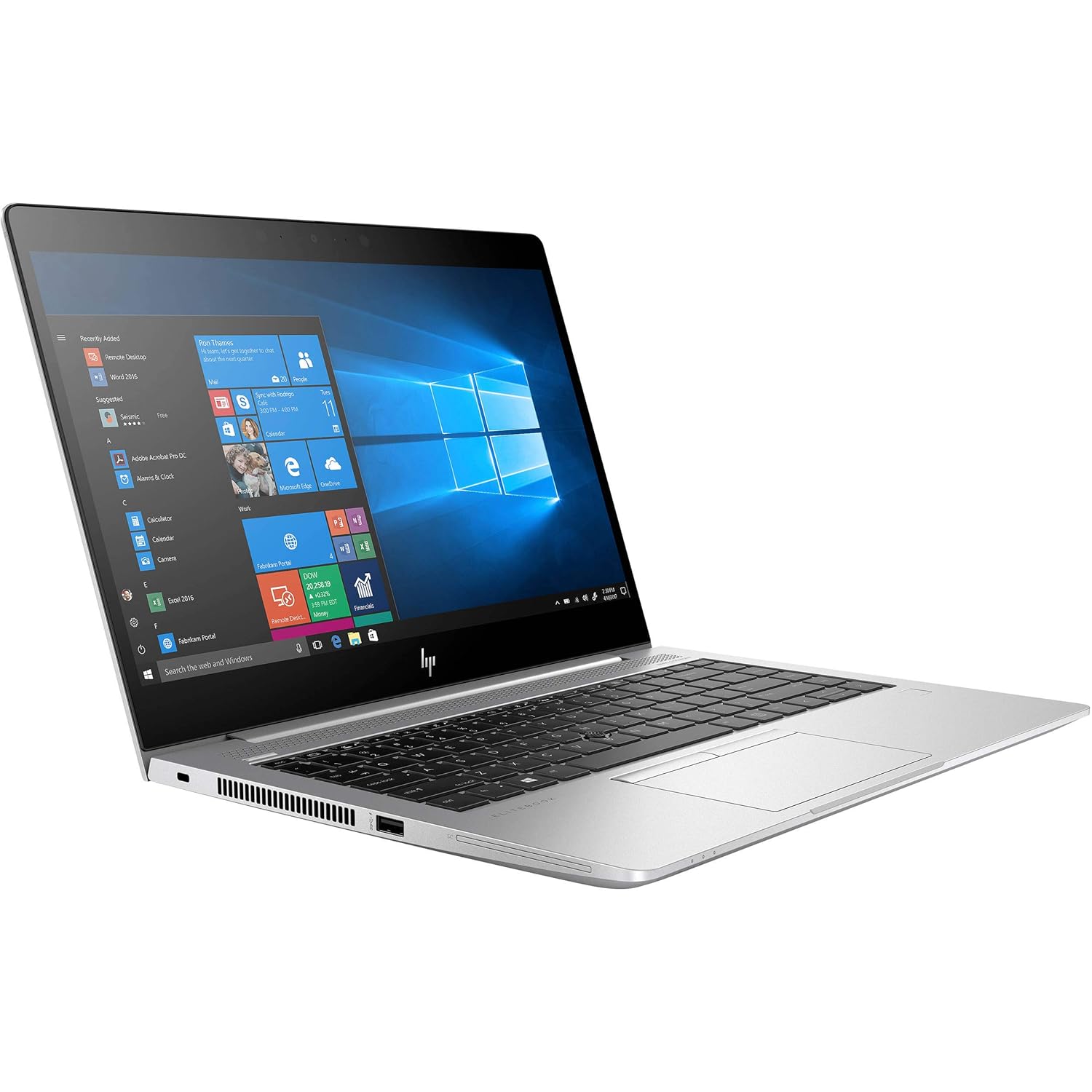 HP EliteBook 840 G6 with Intel Core i7 (8th Gen), 16GB RAM, and 512GB