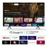 TCL 139 cm (55 inches) 4K Ultra HD Smart QLED Google TV 55T8C