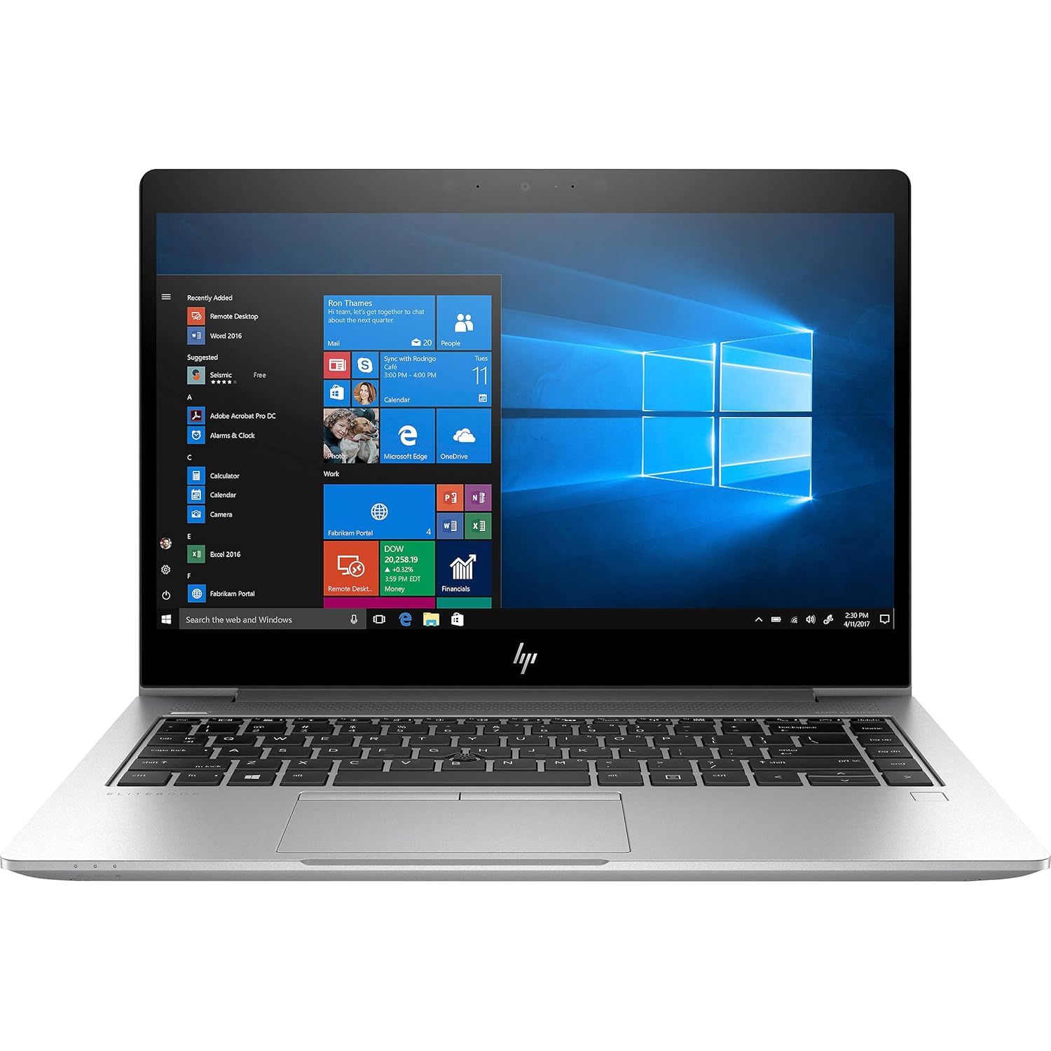 HP EliteBook 840 G6 with Intel Core i7 (8th Gen), 16GB RAM, and