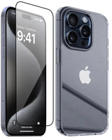 Vaku Luxos 2IN1 Defense Combo Kit for iPhone 15 (Clear)