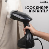 OGS 1351 Garment Steamer for Clothes, Steam Iron - Vertical & Horizontal Steaming up to 20g/min, Travel Iron, 1350 Watt, 250 ml Water Tank & 25 sec Fast Heating - OPEN BOX