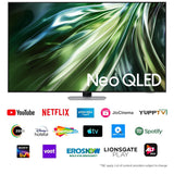 Samsung 163 cm (65 inches) 4K Ultra HD Mini LED AI Smart Neo-QLED TV QA65QN90DAULXL (Carbon Silver)-OPEN BOX