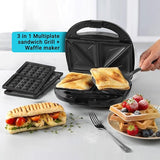 BLACK+DECKER TS2090 Sandwich Maker Grill (OPENBOX)