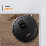 Eureka Forbes SmartClean Home Mapping Turbo, 7000Pa HyperSuction Robotic Vacuum Cleaner | LiDAR 3.0 & Quick Home Mapping | Wet Mopping | 3-Hour Run Time | Smart App Control | Voice Control - OPEN BOX
