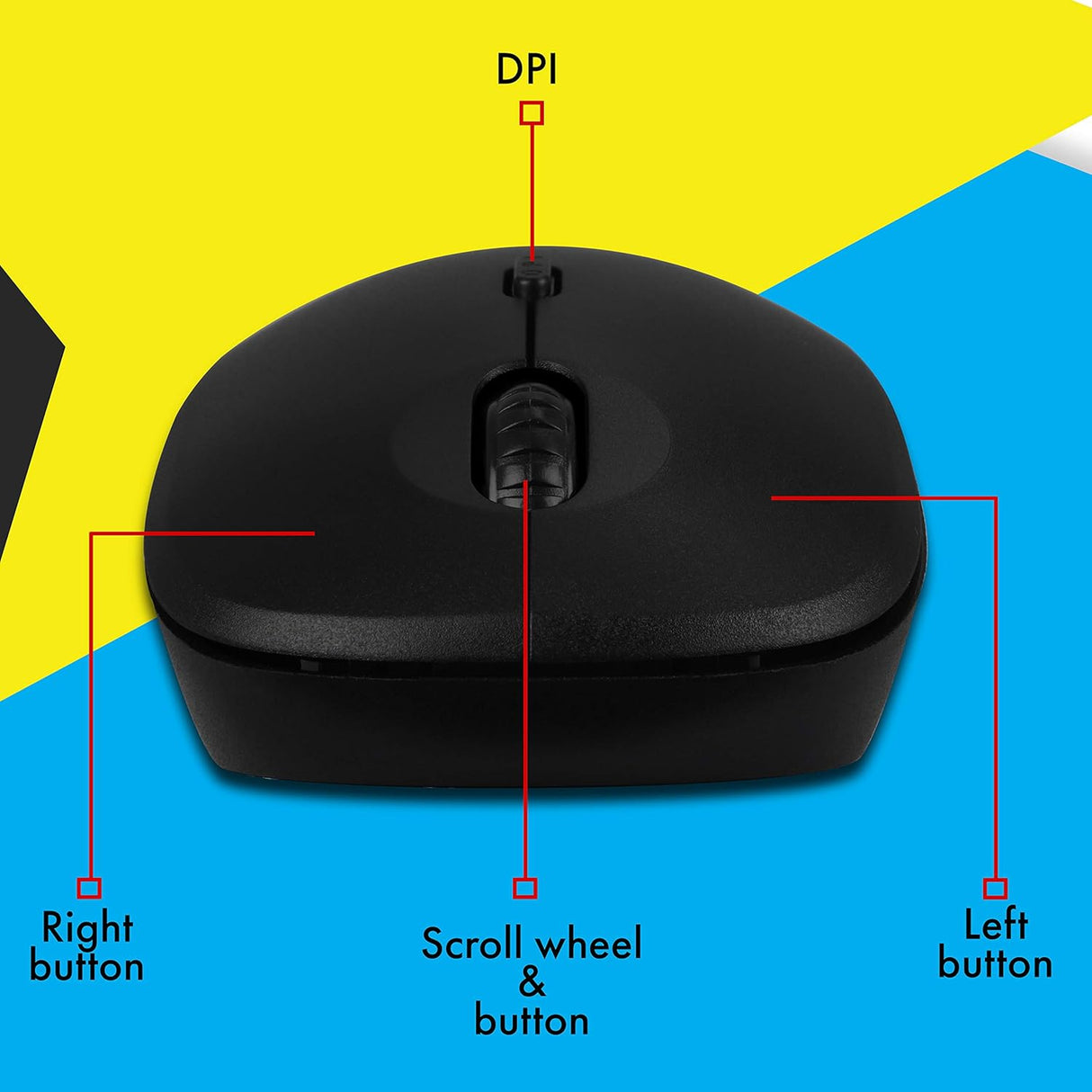 Zebronics Zeb-Bold Wireless Optical Mouse