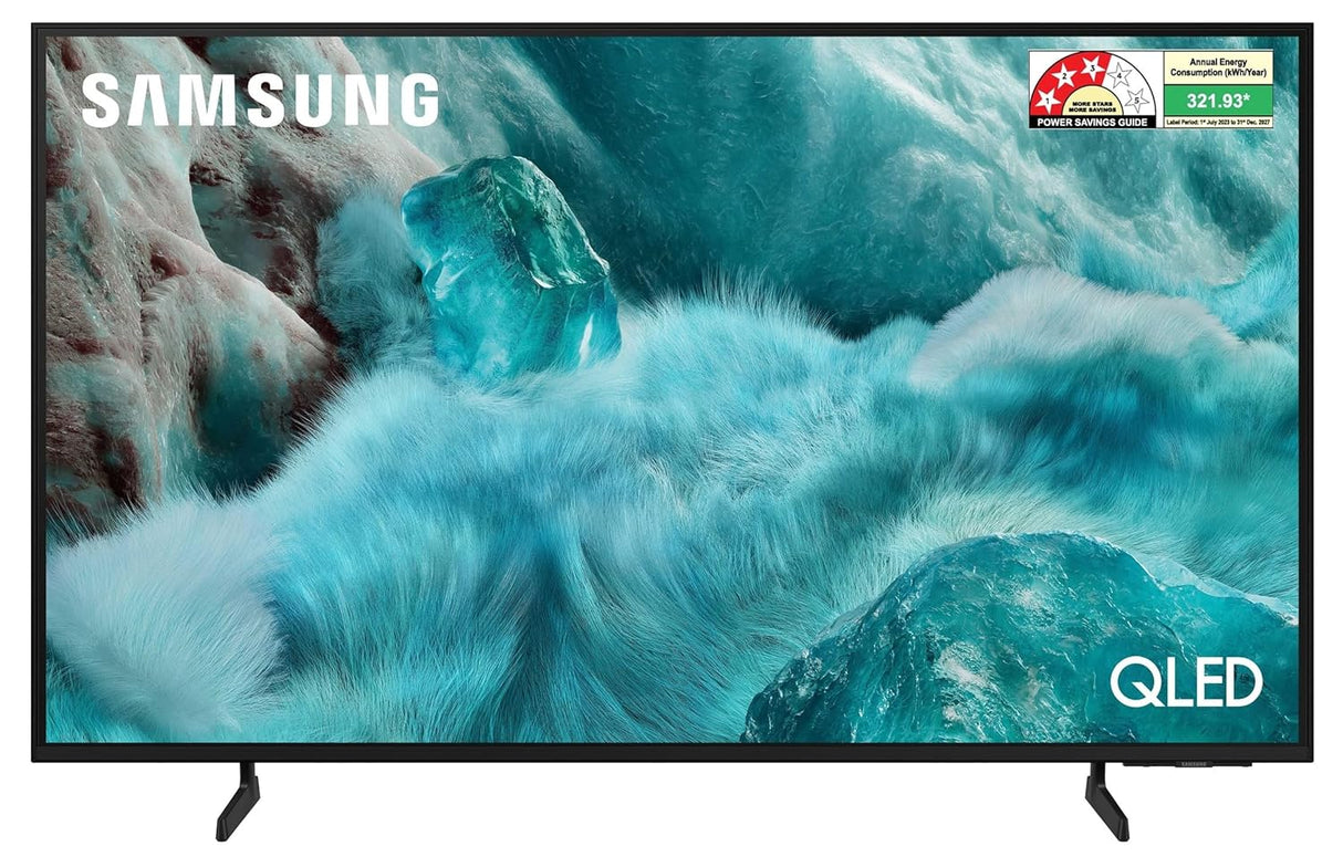 Samsung 189 cm (75 inches) 4K Ultra HD QLED Smart TV QA75Q7FAAUXXL (Black)-open box